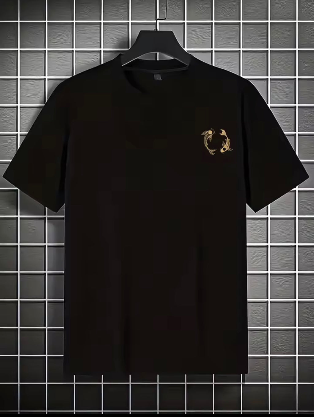 Gold koi carp tee