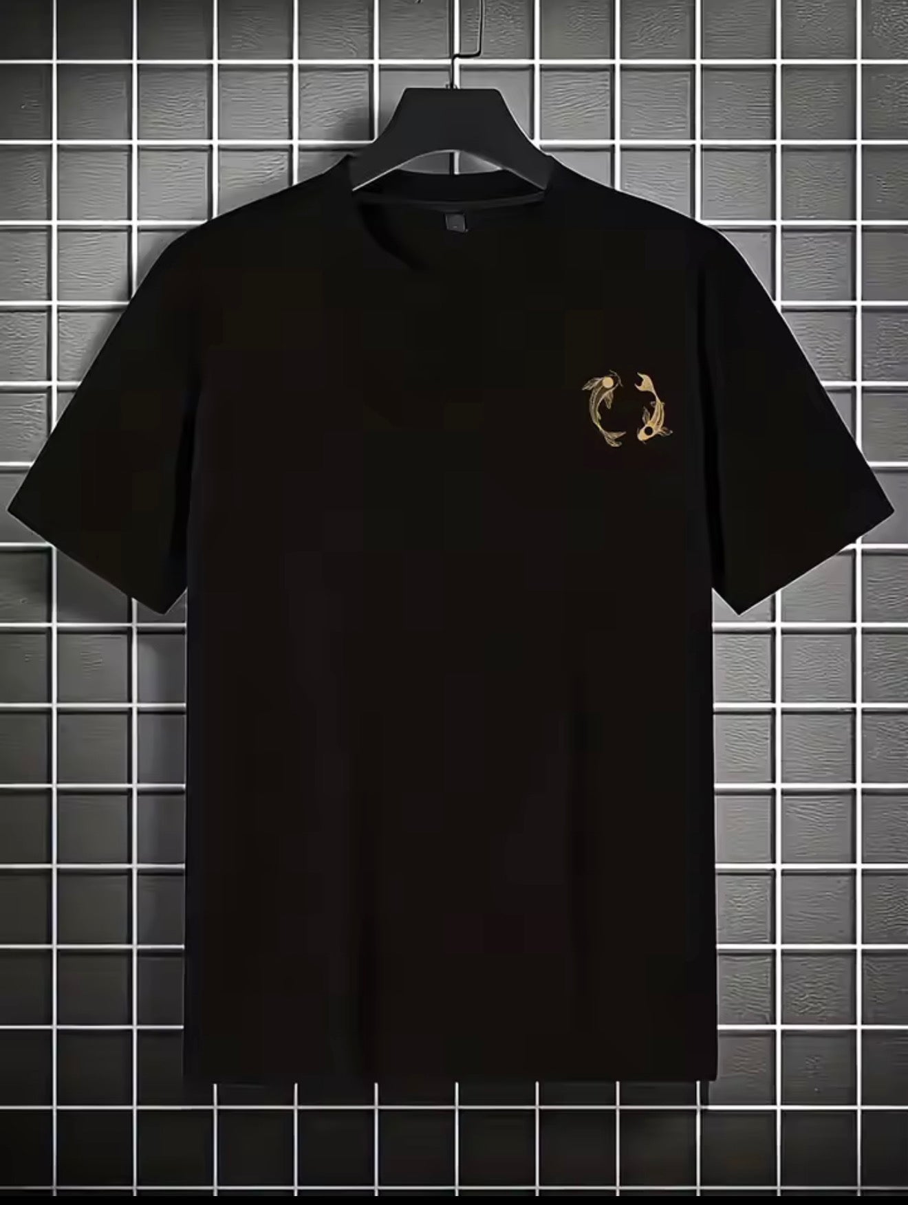 Gold koi carp tee