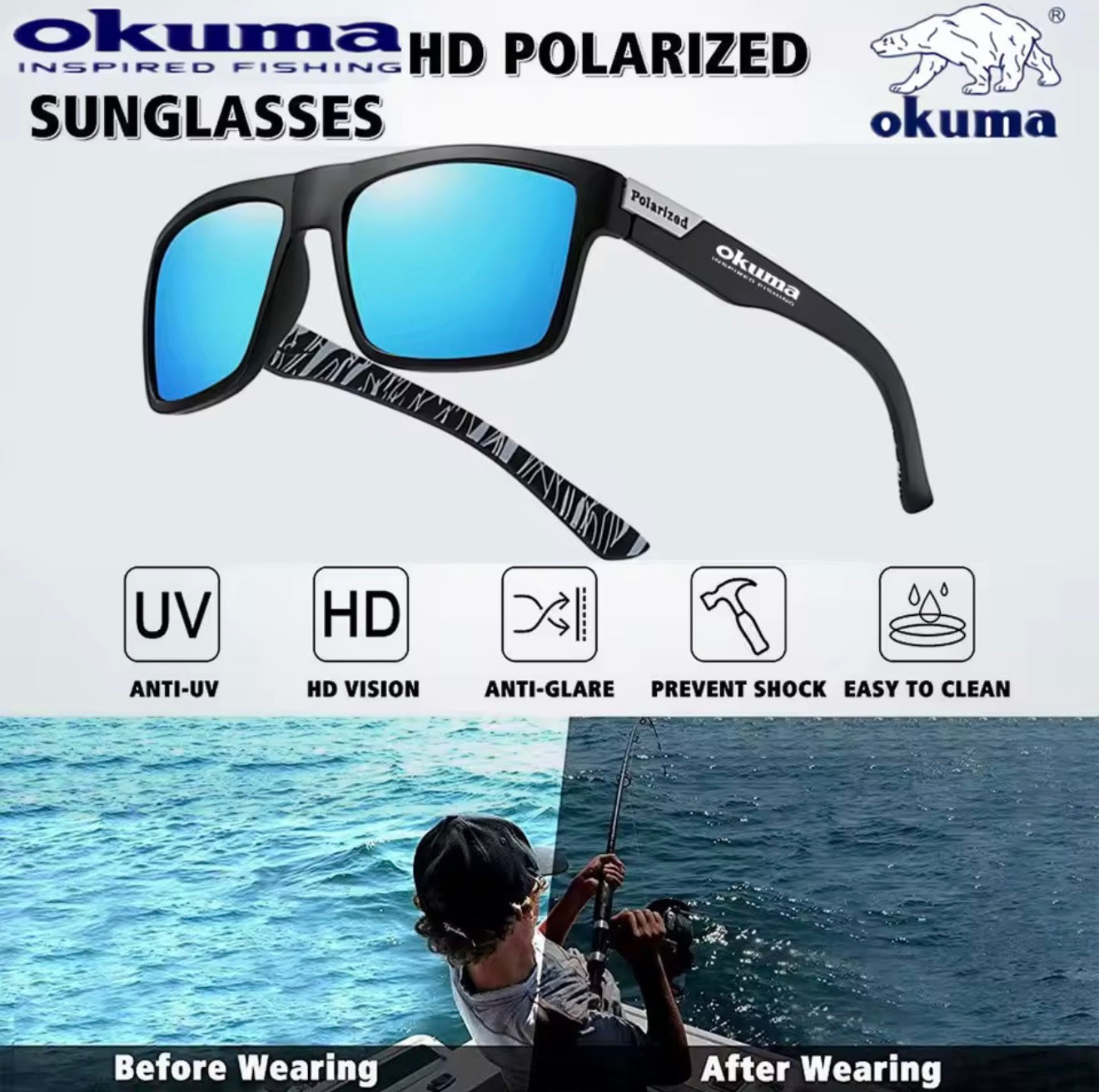 Okuma polarized sunglasses